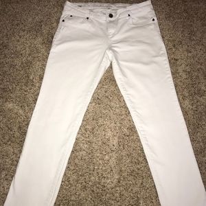 Kut from the Kloth  White Denim Boyfriend Jeans